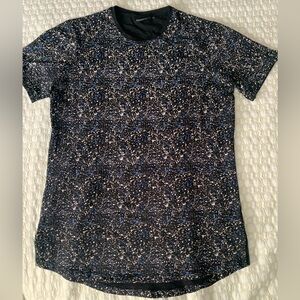 Maceoo speckled paint print t shirt size 4/ L